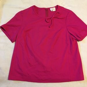 Kate Spade New York Ponte Bow Neck Top